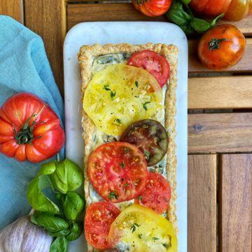 Heirloom Tomato Tart