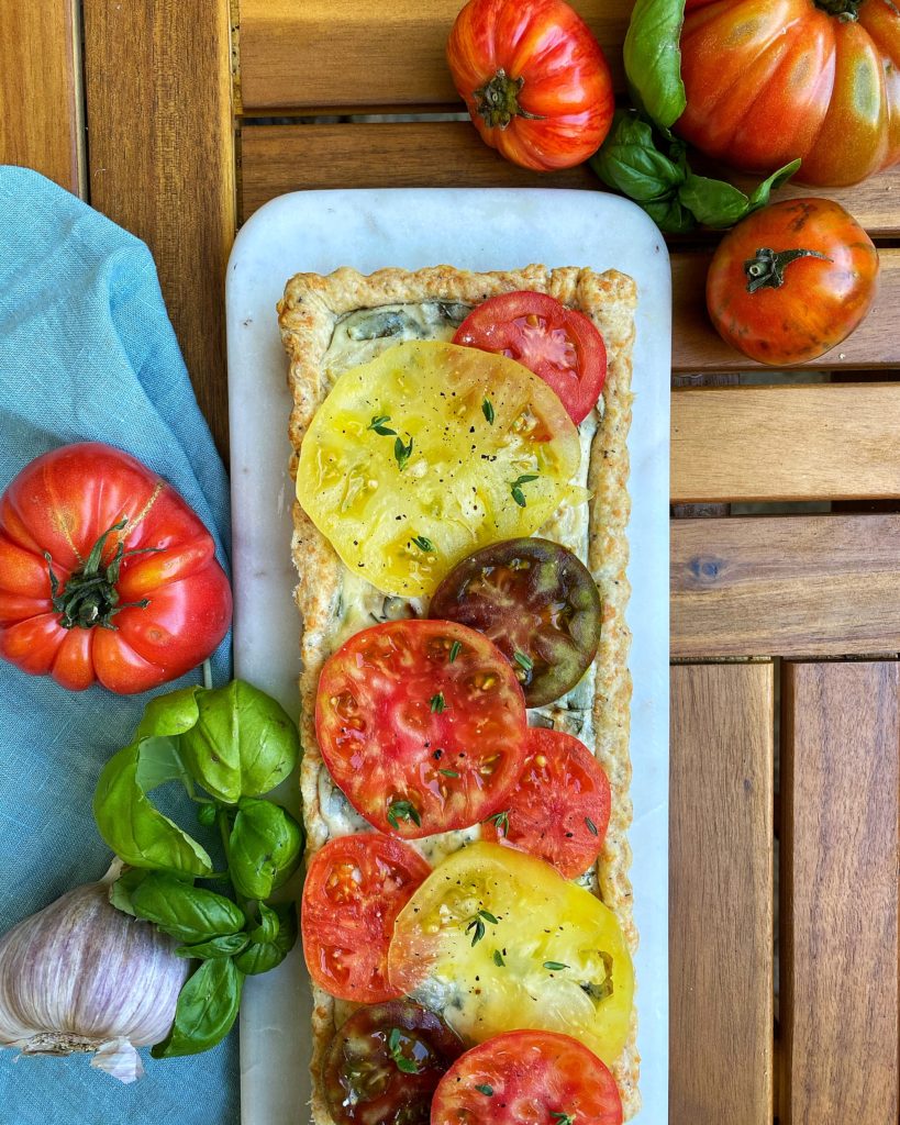 Heirloom Tomato Tart