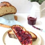 Toast with homemade jam