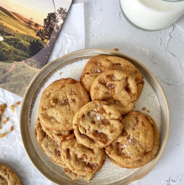 Salted Caramel Cookies from Leeds St Bakery