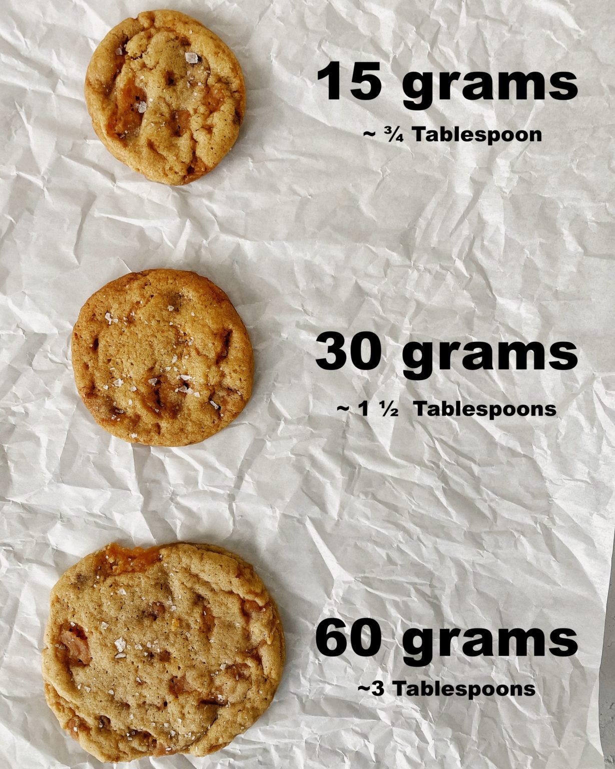 Salted Caramel Cookies from Leeds St Bakery Anchored Baking