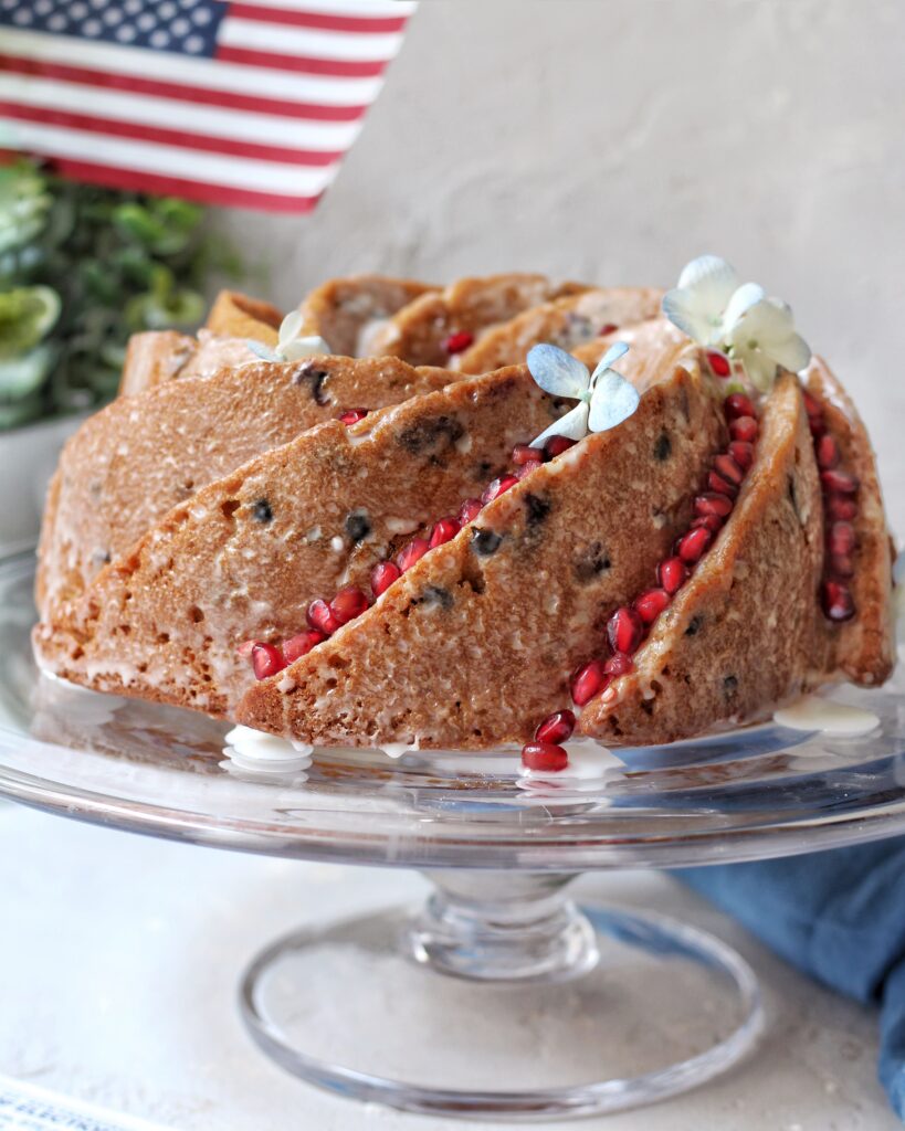 Election cake, bundt cake 