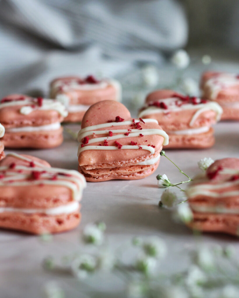 Guava Macarons - The Tipsy Macaron