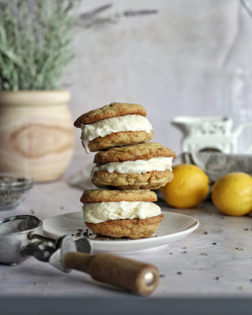 https://anchoredbaking.com/wp-content/uploads/2021/07/Stack-of-lemon-curd-ice-cream-and-lavender-sugar-cookie-sandwiches-819x1024.jpg